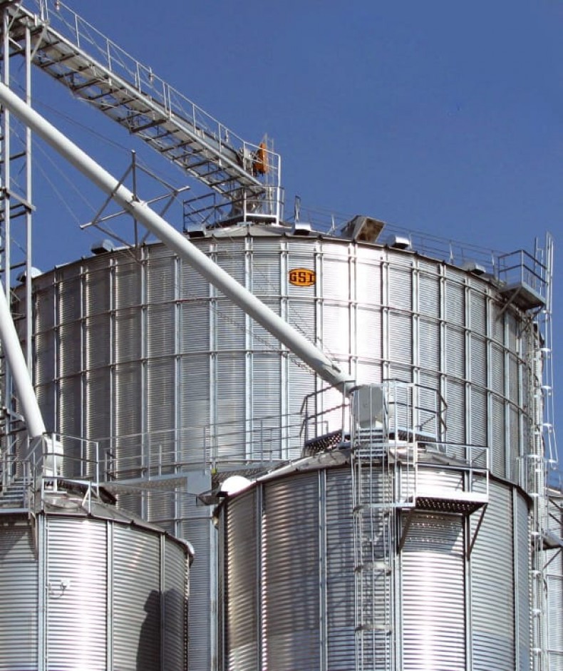 Силосы для хранения зерна GSI промышленного назначения
